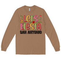 Toasted Coconut lets fiesta san antonio Long Sleeve Tee - JahusDesignShop
