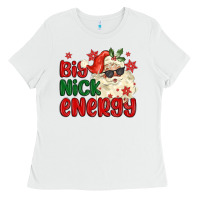 White big nick energy Ladies Tee - MaliasSmallBusiness