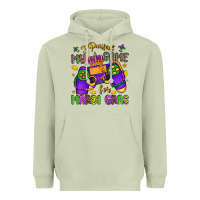 Matcha i paused my game for mardi gras Heavyweight Hoodie - LillyAllenDesigns