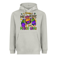 Moon Dust i paused my game for mardi gras Heavyweight Hoodie - LillyAllenDesigns