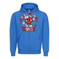 True Royal cupids favorite nurse Zipper Hoodie - MaliasSmallBusiness