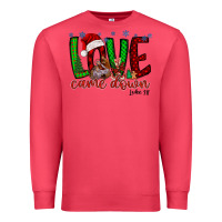 Cardinal love came dow christmas Premium Sweatshirt - RacoonDesign