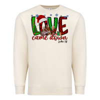 Sandshell love came dow christmas Premium Sweatshirt - RacoonDesign