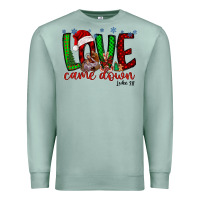Seafoam love came dow christmas Premium Sweatshirt - RacoonDesign