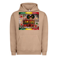 Pigment Burro i am black history Urban Hoodie - CowGirlArtShop