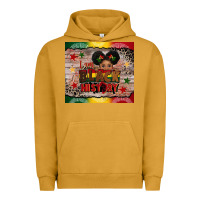 Pigment Peanut Butter i am black history Urban Hoodie - CowGirlArtShop