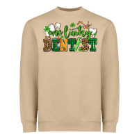Mushroom st patricks day one lucky dentist Heavyweight Sweatshirt - AdoDesignShop