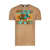 Vintage Camel Thanksgiving Truck With Turkey Vintage Tee - Artiststas