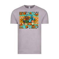 Vintage Zinc Thanksgiving Truck With Turkey Vintage Tee - Artiststas