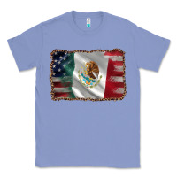 Colony Blue mexico flag and usa flag Classic Tee - AdoDesignShop