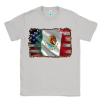 Moon Dust mexico flag and usa flag Classic Tee - AdoDesignShop