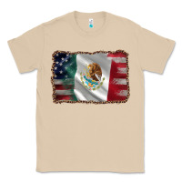 Mushroom mexico flag and usa flag Classic Tee - AdoDesignShop