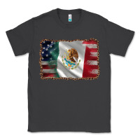 Smoke mexico flag and usa flag Classic Tee - AdoDesignShop