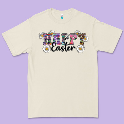 Premium Tee happy easter daisys