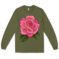 Army Green queen of elegance Long Sleeve Tee - LillyAllenDesigns