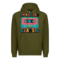 Army Green I'm Not Old Best Old Best Of 1949 I'M A Classic Premium Hoodie - Bettercallsaul