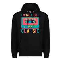 Black I'm Not Old Best Old Best Of 1949 I'M A Classic Premium Hoodie - Bettercallsaul