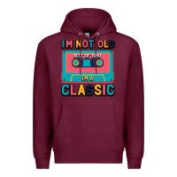 Burgundy I'm Not Old Best Old Best Of 1949 I'M A Classic Premium Hoodie - Bettercallsaul