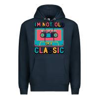 Navy I'm Not Old Best Old Best Of 1949 I'M A Classic Premium Hoodie - Bettercallsaul