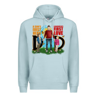 Blue Mist a sons first hero a daughters first love Premium Hoodie - JahusDesignShop