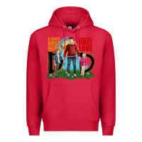 Cardinal a sons first hero a daughters first love Premium Hoodie - JahusDesignShop