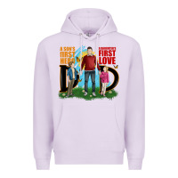 Lilac a sons first hero a daughters first love Premium Hoodie - JahusDesignShop