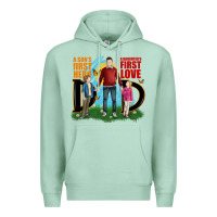 Seafoam a sons first hero a daughters first love Premium Hoodie - JahusDesignShop