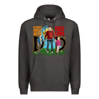 Smoke a sons first hero a daughters first love Premium Hoodie - JahusDesignShop