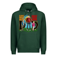 Sports Green a sons first hero a daughters first love Premium Hoodie - JahusDesignShop