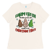 Bone farm fresh christmas trees Ladies Tee - MaliasSmallBusiness