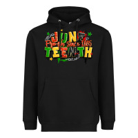 Black juneteenth free ish since 1865 Heavyweight Hoodie - LillyAllenDesigns