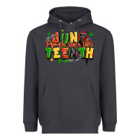 Smoke juneteenth free ish since 1865 Heavyweight Hoodie - LillyAllenDesigns
