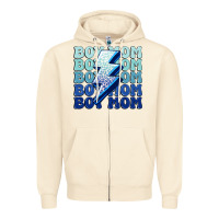 Sandshell boy mom Zipper Hoodie - MaliasSmallBusiness