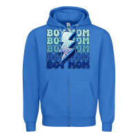 True Royal boy mom Zipper Hoodie - MaliasSmallBusiness