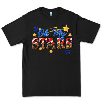 Black oh my stars Premium Tee - texasbilliewilder