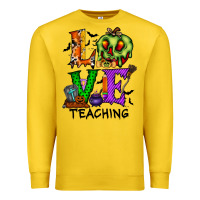 Lemon love taching halloween Premium Sweatshirt - RacoonDesign