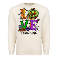 Sandshell love taching halloween Premium Sweatshirt - RacoonDesign