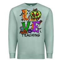 Seafoam love taching halloween Premium Sweatshirt - RacoonDesign
