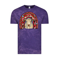 Cloud Purple valentines charolais  rainbow Vintage Tee - JahusDesignShop