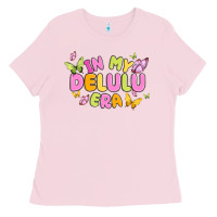 Bubblegum Pink in my delulu era Ladies Tee - MaliasSmallBusiness