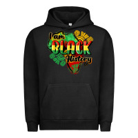 Pigment Black i am black history Urban Hoodie - CowGirlArtShop