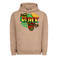Pigment Burro i am black history Urban Hoodie - CowGirlArtShop