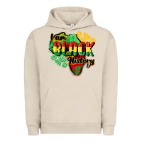 Pigment French Oak i am black history Urban Hoodie - CowGirlArtShop
