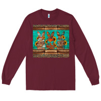 Burgundy western easter bunnies Long Sleeve Tee - Jasminsmagicworld
