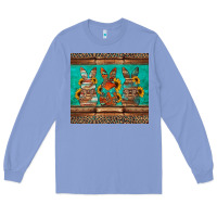 Colony Blue western easter bunnies Long Sleeve Tee - Jasminsmagicworld