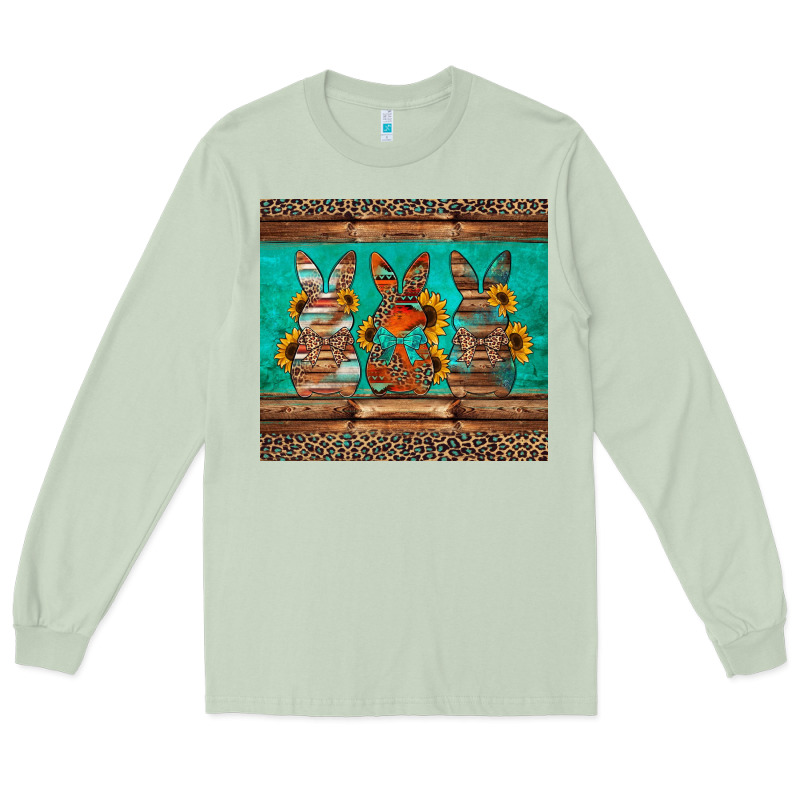 Western Easter Bunnies Long Sleeve Tee by Jasminsmagicworld | Teevron