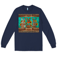 Navy western easter bunnies Long Sleeve Tee - Jasminsmagicworld