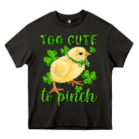Asphalt Too Cute To Pinch Chick Heavy Core Tee - RanaPortraitStore
