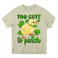 Mossy Too Cute To Pinch Chick Heavy Core Tee - RanaPortraitStore