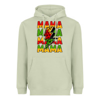 Matcha mama lightning bolt juneteenth Heavyweight Hoodie - LillyAllenDesigns